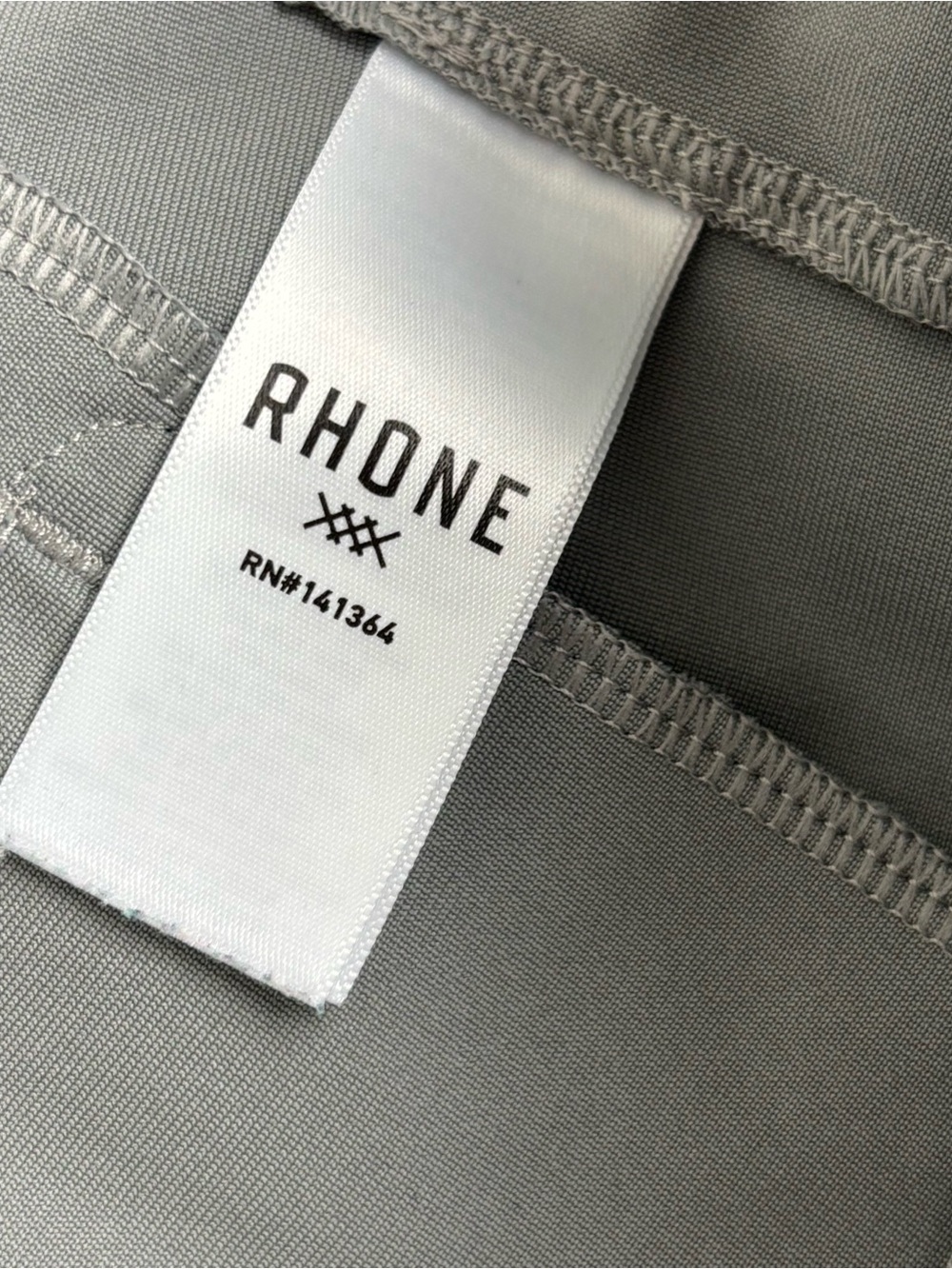 Rhone Commuter Slim Pants Mens 36 Gray Technical Stretch 36X28 Flaw - Picture 7 of 16